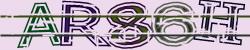 Darstellung des Captcha-Codes.