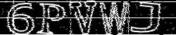 Darstellung des Captcha-Codes.