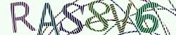 Darstellung des Captcha-Codes.
