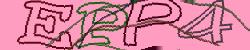 Darstellung des Captcha-Codes.