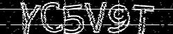 Darstellung des Captcha-Codes.
