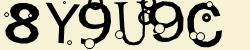 Darstellung des Captcha-Codes.