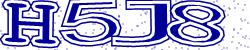 Darstellung des Captcha-Codes.