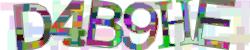 Darstellung des Captcha-Codes.