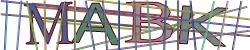 Darstellung des Captcha-Codes.