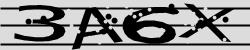 Darstellung des Captcha-Codes.