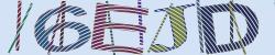 Darstellung des Captcha-Codes.