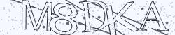 Darstellung des Captcha-Codes.
