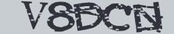 Darstellung des Captcha-Codes.