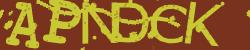 Darstellung des Captcha-Codes.