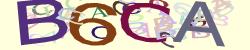 Darstellung des Captcha-Codes.