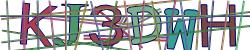 Darstellung des Captcha-Codes.