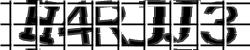Darstellung des Captcha-Codes.
