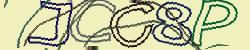 Darstellung des Captcha-Codes.