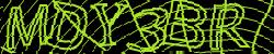 Darstellung des Captcha-Codes.