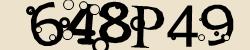 Darstellung des Captcha-Codes.