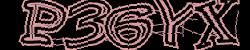 Darstellung des Captcha-Codes.